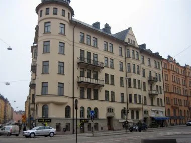 Gatuvy Tomtebogatan, Torsgatan, Stockholm