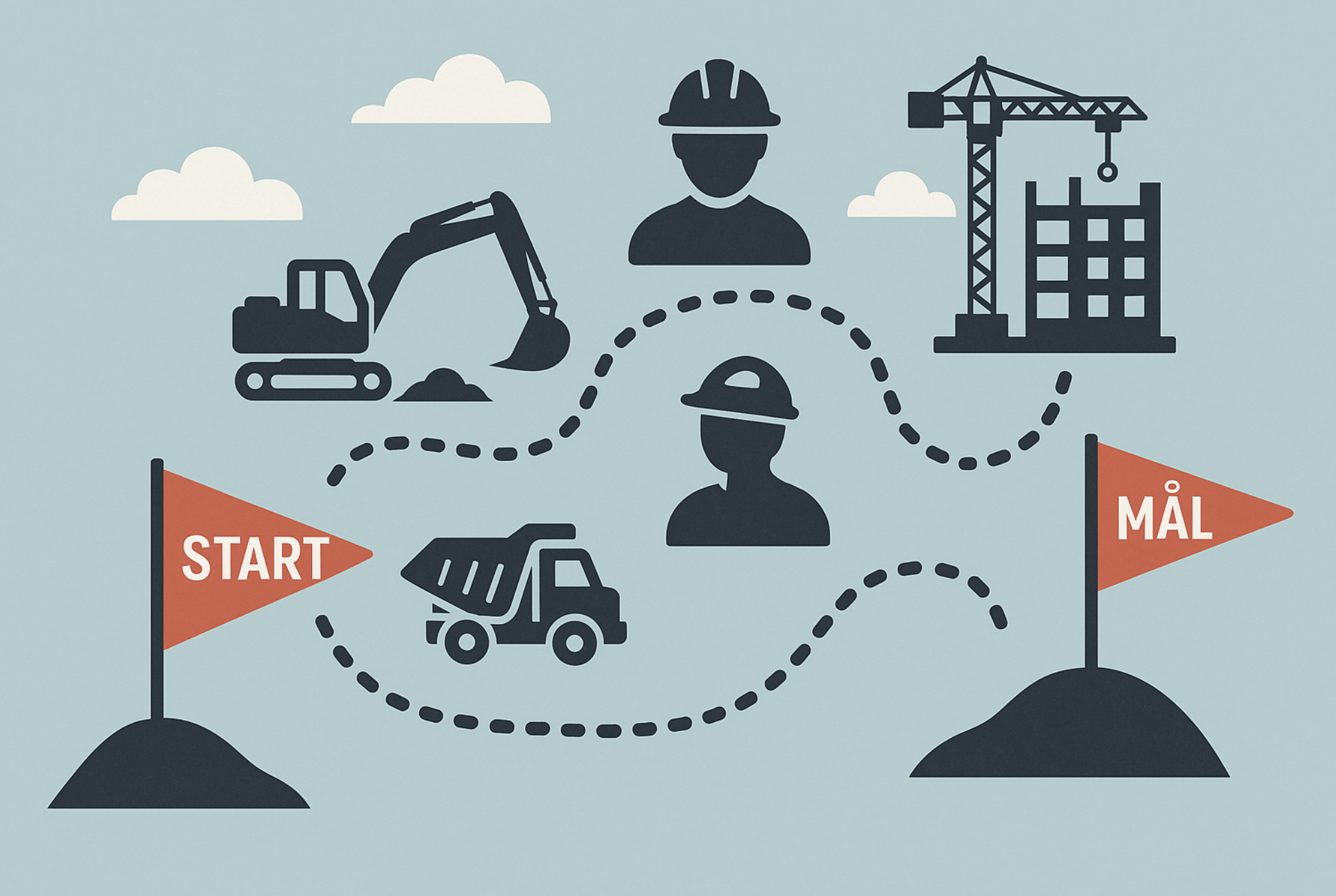 Entreprenad från start till mål